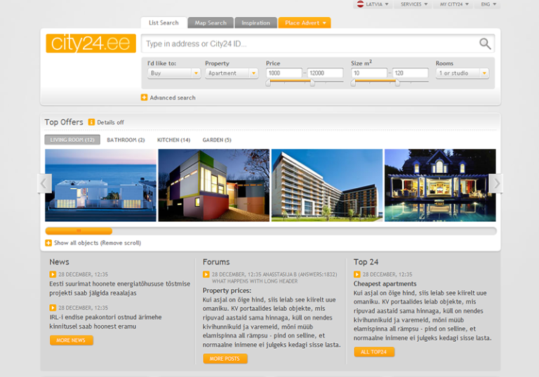 City 24 – property portal
